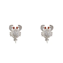 Γυναικεία Σκουλαρίκια Lancaster Jla-Ear-Crab1 (1,2Mm) από Ασήμι White