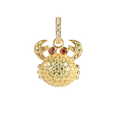 Γυναικείο Charm Lancaster Jla-Pen-Crab6 (1,5Mm) από Ασήμι Gold