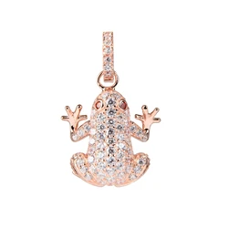 Γυναικείο Charm Lancaster Jla-Pen-Frog2 (1,5Mm) από Ασήμι White/ Ip Pink