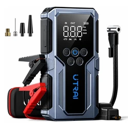 UTRAI JS-9 12V Car Jump Starter & Air Compressor, 4000A, 150PSI, 15000mAh