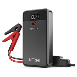 Φορητός Εκκινητής Μπαταρίας Utrai Αυτοκινήτου Jstar Air με φακό, 12V/1000A