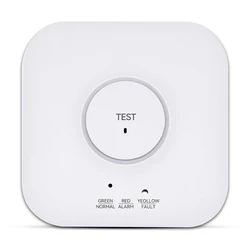 HANWEI ενσύρματος ανιχνευτής διαρροής αερίου JT-KBR2 με ηχητικό και οπτικό συναγερμό WiFi TUYA