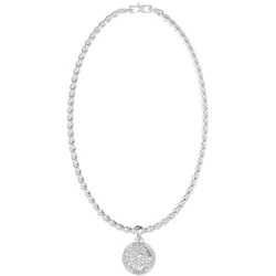 Ανδρικό Κολιέ Guess Jumn03011Jwst (45cm) από Ατσάλι Grey