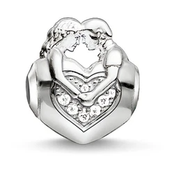 Γυναικείο Charm Thomas Sabo K0161-051-14 (1,10cm) από Ασήμι 925 / Zirconia White