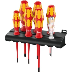 Σετ Εργαλείων WERA 160 iS/7 Rack screwdriver Kraftform Plus Series 100