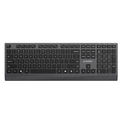 GEMBIRD KB-MCH-06 Slim Ενσύρματο Multimedia Πληκτρολόγιο US-International Μαύρο