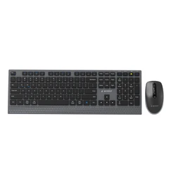 GEMBIRD KBS-WPS-02 Ασύρματο Σετ Πληκτρολόγιο & Ποντίκι Bluetooth US
