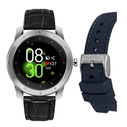 Smartwatch Kenneth Cole Kcwgd2174061 (45mm) Καουτσούκ Λουράκι Μπλε