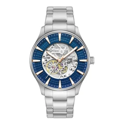 Kenneth Cole Ανδρικό Ρολόι Αυτόματο 43,5mm Γκρι Μπλε Καντράν KCWGY0057903