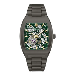 Kenneth Cole Ανδρικό Ρολόι 40mm Αυτόματο με Μαύρο Ατσάλινο Μπρασελέ KCWGY0058602