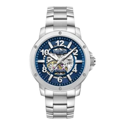 Kenneth Cole Ανδρικό Αυτόματο Ρολόι KCWGY0064002 44mm Μπλε Καντράν Γκρι Ανοξείδωτο Ατσάλι