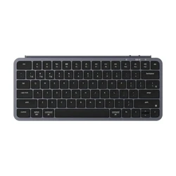 Πληκτρολόγιο Ασύρματο Keychron B1 Pro (B1P-K1) Ultraslim Mini BT ZMK Online customization Gray US Lay