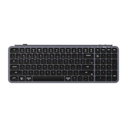 Πληκτρολόγιο Ασύρματο Keychron B2 Pro (B2P-K1) Ultraslim Mini BT ZMK customize Space Grey 96% US