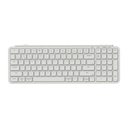 Πληκτρολόγιο Ασύρματο Keychron B2 Pro (B2P-K8) Ultraslim Mini BT ZMK customize White 96% US Lay