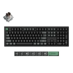 Keychron K10 Ultra K10U-H3 Ασύρματο Gaming Μηχανικό Πληκτρολόγιο με Keychron Brown διακόπτες και RGB φωτισμό (US)