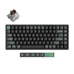 Keychron K2 Ultra K2U-J3 Ασύρματο Gaming Μηχανικό Πληκτρολόγιο 75% Keychron Brown RGB (US)