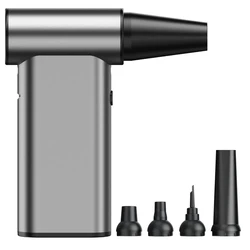 Σκουπάκι Χειρός Kinzir Air Duster Ad57, 180W, 8000Mah, Γκρι