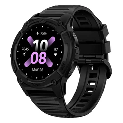 KOSPET TANK S2 Αδιάβροχο Smartwatch με GPS και Καρδιακούς Παλμούς (Μαύρο)