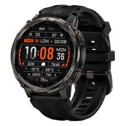 KOSPET TANK T4C Smartwatch 50mm Μαύρο (Stainless Steel, M/L)