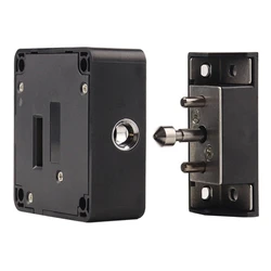 Ηλεκτροπύρος Kerong KR-S61A, με RFID reader, κρυφός, Μαύρος