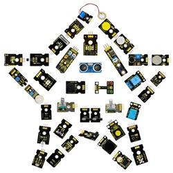 Μικροηλεκτρονικά Keyestudio 37 in 1 Sensor V2.0 kit για Arduino KS0399
