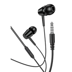 Handsfree Ακουστικά Kakusiga KSC-1303, 3.5mm, 10Mm, 1.1M, Μαύρα