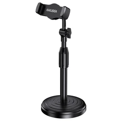 Βάση Smartphone Kakusiga Επιτραπέζια KSC-1711, Μαύρη