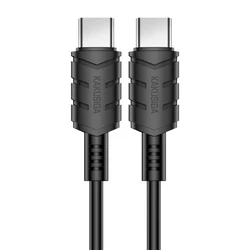 Καλώδιο USB-C Kakusiga σε USB-C KSC-710, 60W, 480Mbps, 1.2M, Μαύρο