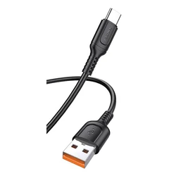 Καλώδιο USB-C Kakusiga σε USB KSC-805, 3A, 480Mbps, 1M, Μαύρο