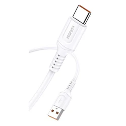 Καλώδιο USB-C Kakusiga σε USB KSC-805, 3A, 480Mbps, 1M, Λευκό