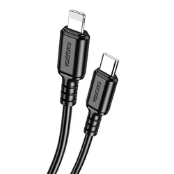 KAKUSIGA Καλώδιο Lightning σε USB-C KSC-982 20W 480Mbps 1m Μαύρο