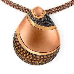 Γυναικείο Κολιέ Pesavento Ktlse002 (45Mm) από Ασήμι Brown