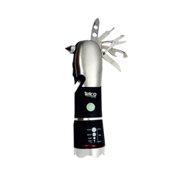 Flashlight - Black & Silver Multi-tool 100 Lumens RL-FL 01