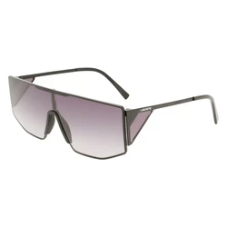 Lacoste Unisex Γυαλιά Ηλίου L253S-6219002 — Μαύρος Μεταλλικός Σκελετός, Μαύροι Φακοί, 62/19/150 mm