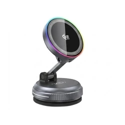 XO CX046 Ασύρματος Φορτιστής 25W με Βεντούζα και RGB Φωτισμό