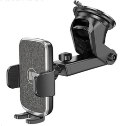 Βάση Κινητού Αυτοκινήτου Lamtech TELESCOPIC SUCTION CUP Black