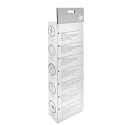 Πολύπριζο Lamtech 5Way Surge Protector With 1Xtype-C 1XUSB 5Xschuko Black/White 1.5M