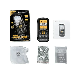 Κινητό Τηλέφωνο Lamtech 2g Dual Sim Rugged Phone 1800mah Black/Orange