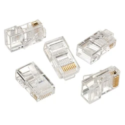Βύσματα Δικτύου Cablexpert MODULAR 8P8C for SOLID LAN CAT5 UTP 100PCS/BAG