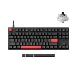 Gaming Πληκτρολόγιο Ενσύρματο Lemokey X1 QMK/VIA (X1-A3) 80% Mechanical - Brown Switch US Layout