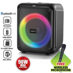 Karaoke Sonic Gear RGB with HD AUDIO 'AUDIOX PRO 600' RMS 90W