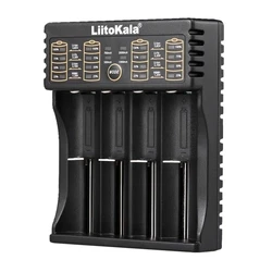 Φορτιστής Μπαταριών LiitoKala LII-402 για NiMH/CD, Li-Ion, IMR, 4 slots
