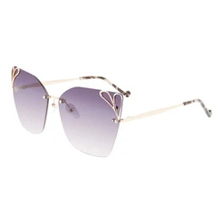 Liu Jo Γυναικεία Γυαλιά Ηλίου LJ150S-6213714 (62/13/140) Χρυσός Μεταλλικός Σκελετός