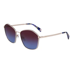 Liu Jo Γυναικεία Γυαλιά Ηλίου LJ157S-5918722 (59/18/140) Χρυσός Μεταλλικός Σκελετός, Κίτρινος Φακός, Κατηγορία 3