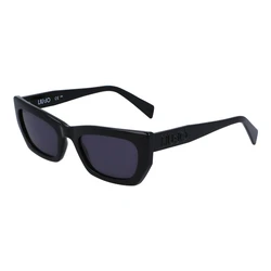 Liu Jo Γυναικεία Γυαλιά Ηλίου LJ790S-5221001 (Μαύρο Κοκκαλίνο Σκελετό, Μαύρος Φακός) 52/21/140