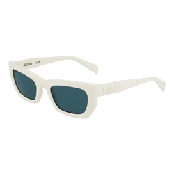 Γυναικεία Γυαλιά Ηλίου LIUJO LJ790S-5221101 — Λευκό Κοκκάλινο Σκελετό, Γκρί Φακοί (52/21/140)