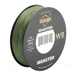 Νήμα Οκτάκλωνο, Seaknight Manster LN0224, 6.8kg, 0.14mm, 300m, πράσινο