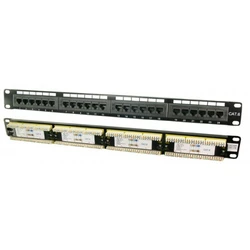 Patch Panel LogiLink 24-Port RJ45 19" Cat6 Unshielded