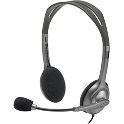 Multimedia Headsets 3,5mm Logitech H111 Stereo