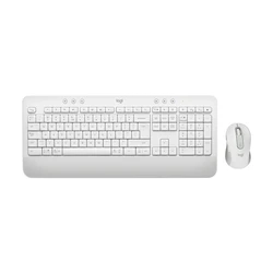 Logitech Signature MK650 Ασύρματο Σετ Πληκτρολόγιο (US) & Ποντίκι Λευκό